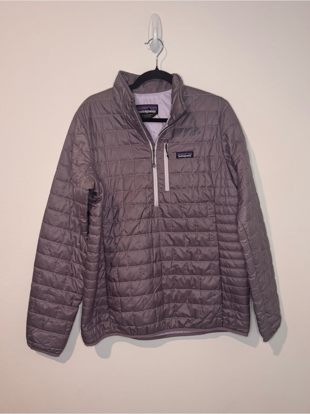 Patagonia Special Edition Nano Puff Jacket Women XL Purple Iridescent 84205